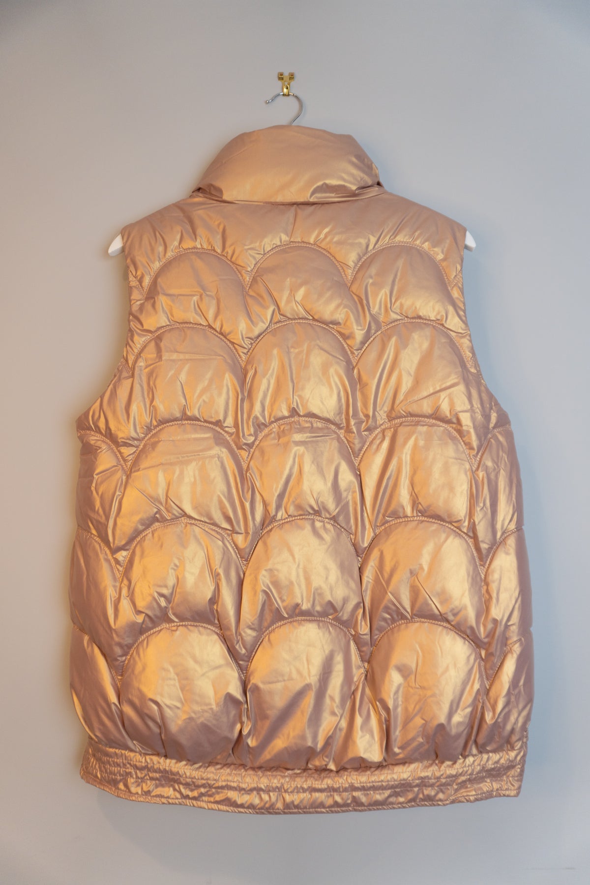 黑色绗缝棉马甲 | Black Puffer Vest